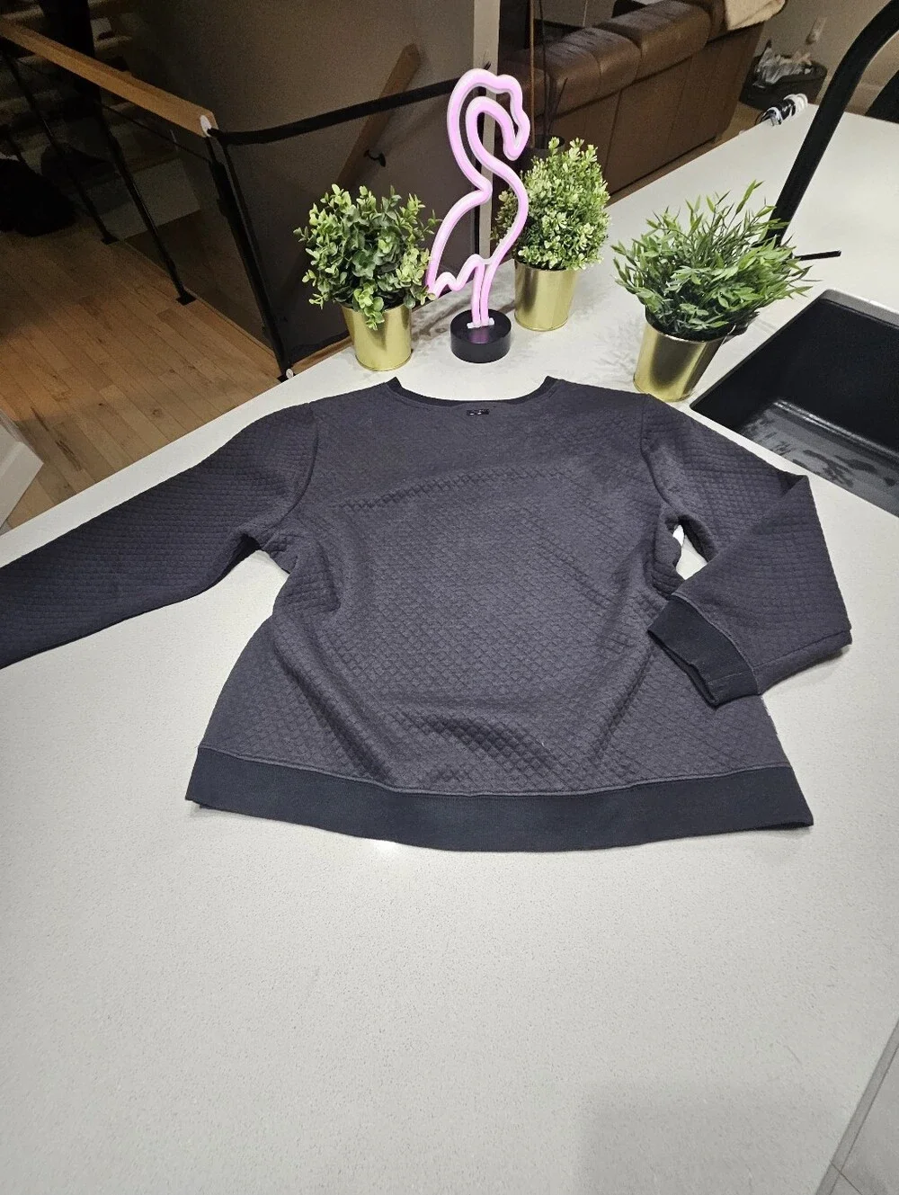 KARL LAGERFELD Sweat Élégant Avec Graphique De Paris Skyline - Picture 5 of 7